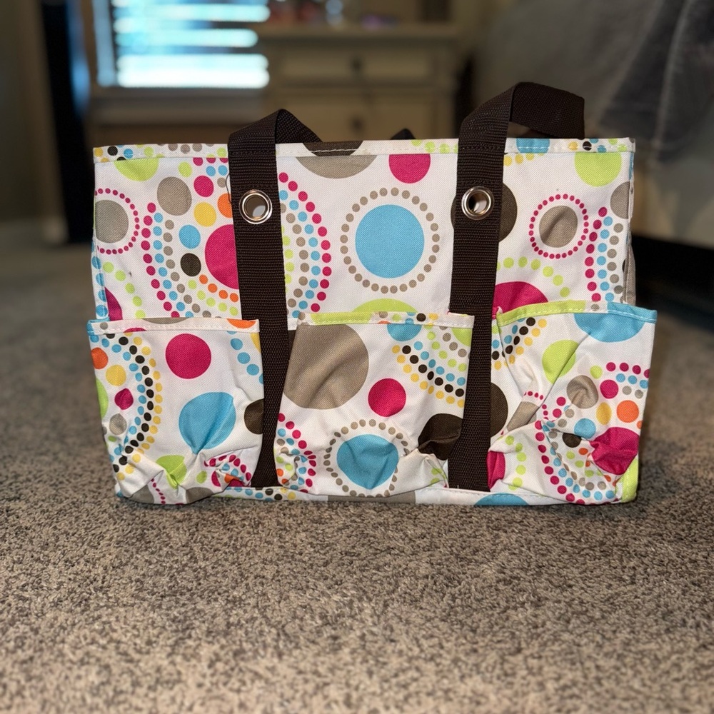 Zip-Top Organizing Utility Tote